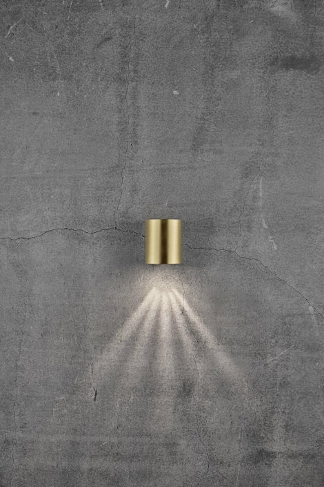 LED-es kültéri fali lámpa 12 W sárgaréz, Nordlux Canto 2 49701035 12. kép