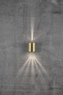 LED-es kültéri fali lámpa 12 W sárgaréz, Nordlux Canto 2 49701035 14. bélyegkép