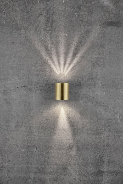 LED-es kültéri fali lámpa 12 W sárgaréz, Nordlux Canto 2 49701035 17. kép