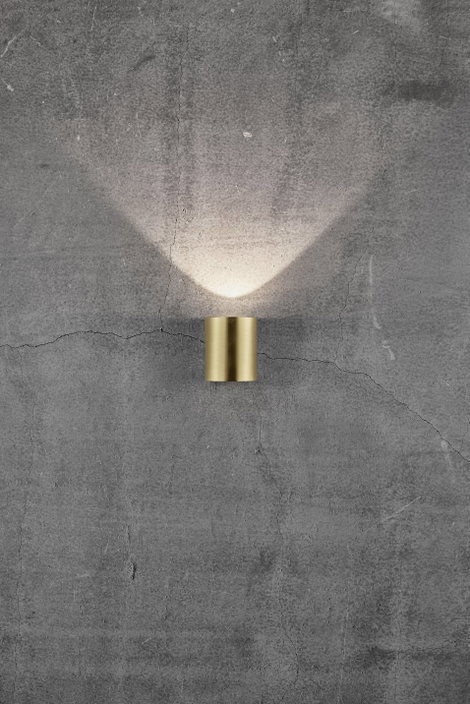 LED-es kültéri fali lámpa 12 W sárgaréz, Nordlux Canto 2 49701035 20. kép