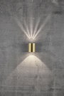 LED-es kültéri fali lámpa 12 W sárgaréz, Nordlux Canto 2 49701035 21. bélyegkép
