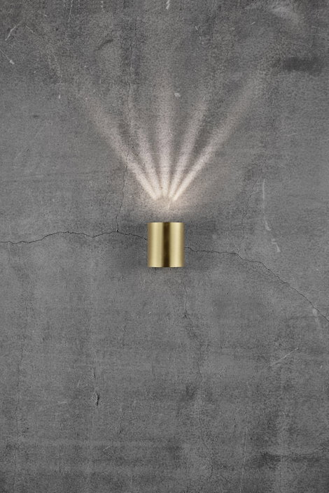 LED-es kültéri fali lámpa 12 W sárgaréz, Nordlux Canto 2 49701035 23. kép