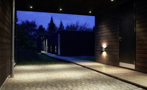 LED-es kültéri fali lámpa 12 W sárgaréz, Nordlux Canto 2 49701035 25. kép