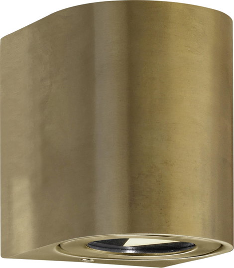 LED-es kültéri fali lámpa 12 W sárgaréz, Nordlux Canto 2 49701035 30. kép