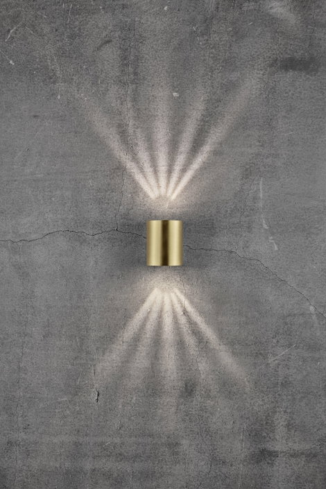 LED-es kültéri fali lámpa 12 W sárgaréz, Nordlux Canto 2 49701035 9. kép