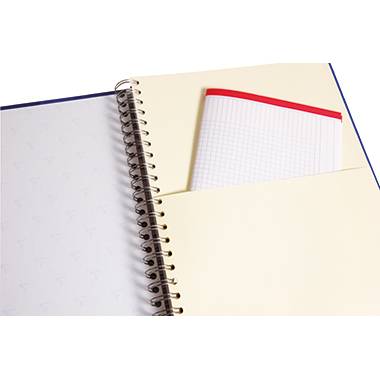 Clairefontaine Jegyzetfüzet 82123C Kék DIN A4 kockás Lapok száma: 80 4. kép