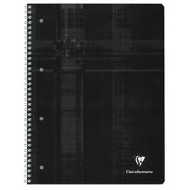 Clairefontaine Jegyzetfüzet 68252C Különböző színű DIN A4 kockás peremmel, belül/kívül Lapok száma: 