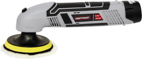 Dino KRAFTPAKET Mini 640241 Akkus rotációs polírozógép 10.8 V 350 - 3000 fordulat/perc 100 mm 4. kép