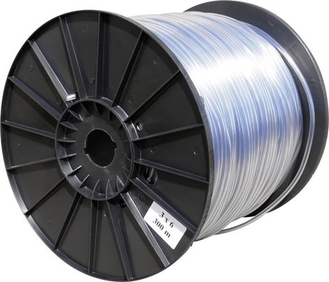 Hozelock PVC Schlauch glasklar Ø20 x 26 mm 144556 PVC tömlő 20 mm Üvegtiszta méteráru 2. kép
