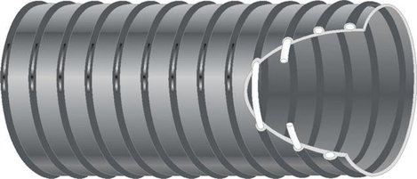 Hozelock Teichspiralschlauch Ø40 mm 167659 Kerti tó tömlő 40 mm Fekete méteráru 2. kép