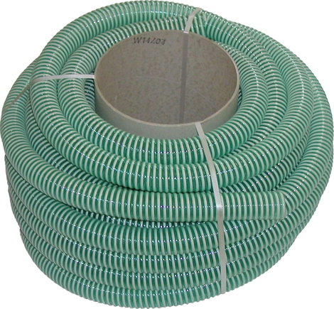 Hozelock Spiralsaugschlauch Ø32 mm 169992 Spirál kerti tömlő Zöld, Fehér méteráru
