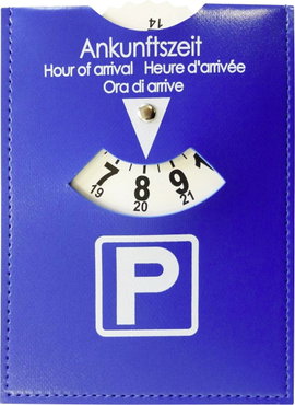 HP Autozubehör 19941 Parkoló korong 15 cm x 11 cm Műbőr