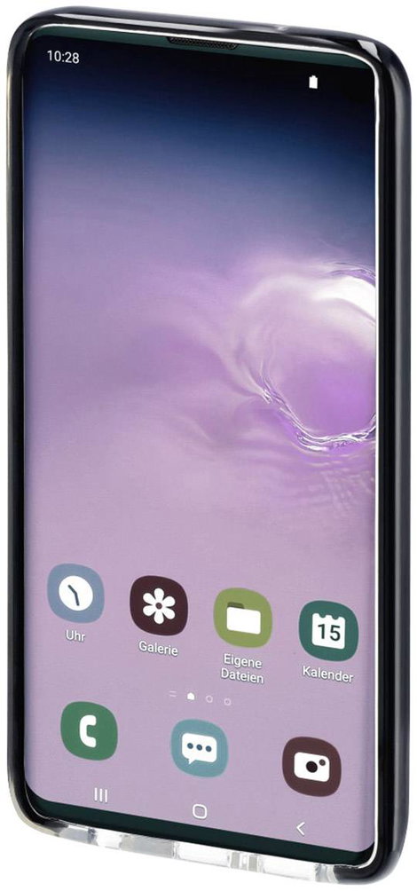 Hama Protector Cover Samsung Galaxy S20 Ultra 5G Átlátszó, Fekete Induktív töltés 4. kép