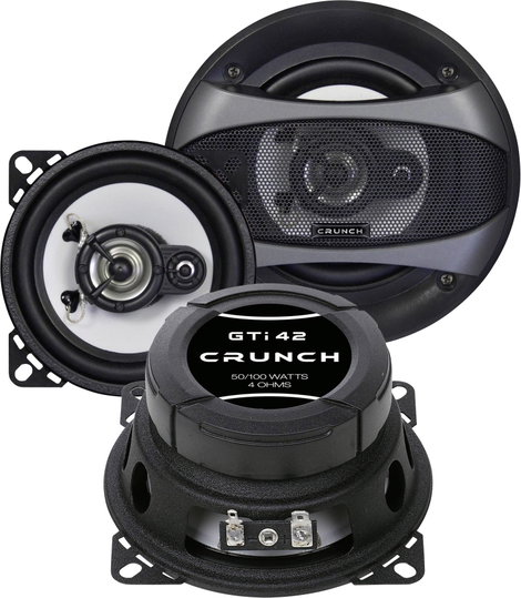 Crunch GTI-42 3 utas triaxiális beépíthető hangszóró 100 W Tartalom: 1 pár