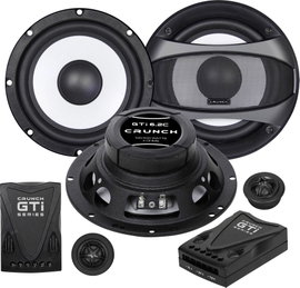 Crunch GTI-6.2c 2 utas beépíthető hangszóró készlet 200 W Tartalom: 1 készlet
