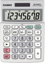 Casio MS-88ECO Asztali számítógép Napenergiával üzemeltetett, Elemekről üzemeltetett Ezüst Kijelző ( bélyegkép