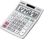 Casio MS-88ECO Asztali számítógép Napenergiával üzemeltetett, Elemekről üzemeltetett Ezüst Kijelző ( 2. bélyegkép
