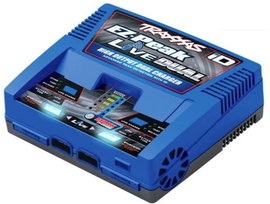 Traxxas EZ-Peak Live Dual Modell töltő 26 A LiPolimer, NiMH Mínusz-delta-U kikapcsolás, Akkufelismer
