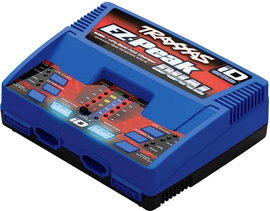 Traxxas EZ-Peak Plus Dual Modell töltő 8 A LiPolimer, NiMH Mínusz-delta-U kikapcsolás, Akkufelismeré
