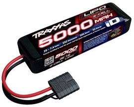 Traxxas Akkucsomag, LiPo 7.4 V 5000 mAh Cellaszám: 2 25 C Soft doboz Traxxas iD