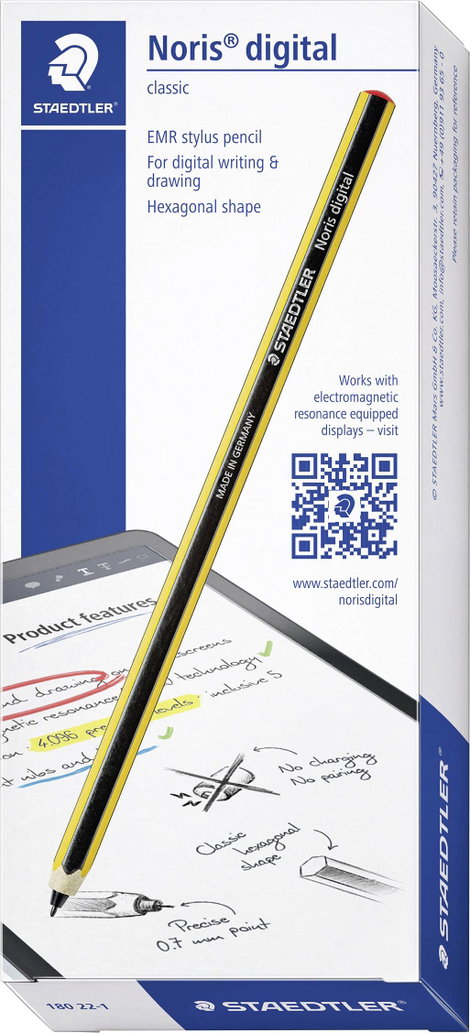 Staedtler Noris® digital Stylus Érintőtoll Sárga, Fekete 8. kép