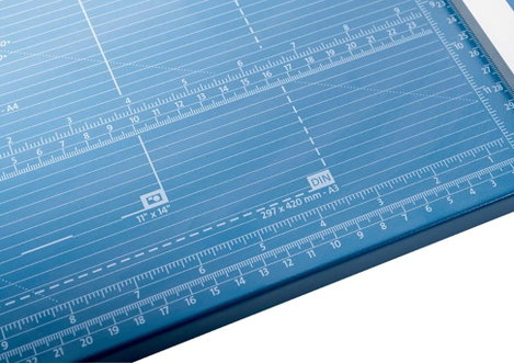 Dahle 552 Görgős vágó A3 Lapok száma vágásnál, max. (80 g/qm): 20 lap 6. kép