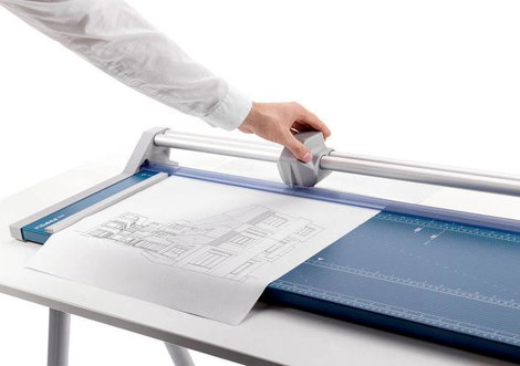 Görgős vágógép A2, lapok száma max. 20 (80 g/qm), Dahle 554 4. kép