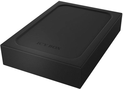 ICY BOX 60231 6,35 cm-es (2,5) merevlemez keret 2.5 coll USB 3.2 (1. generáció) (USB 3.0)