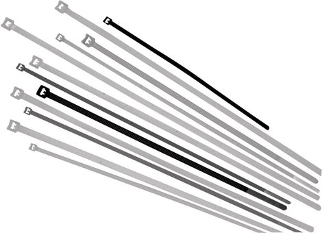 LAPP 61831046 Kábelkötöző 200 mm 3.60 mm Fekete UV stabilizált 100 db