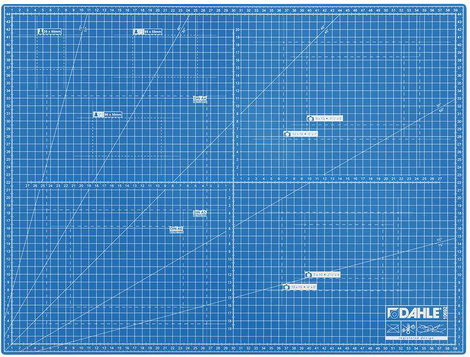 Dahle KNIFE MAT 60x90cm Vágószőnyeg 5. kép