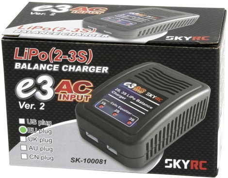 SKYRC e3 Modell töltő 1200 mA LiPolimer 2. kép