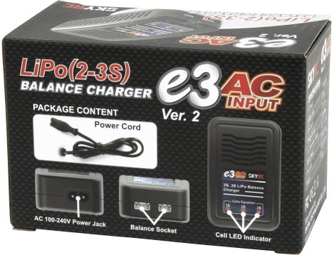 SKYRC e3 Modell töltő 1200 mA LiPolimer 3. kép