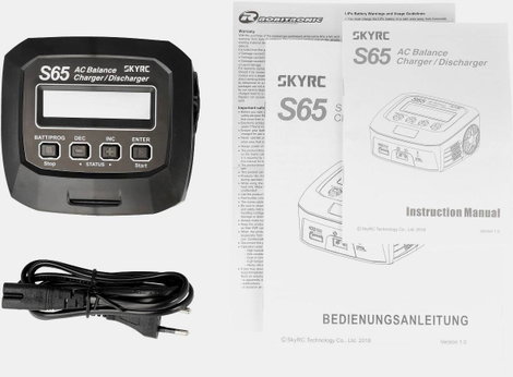 SKYRC S65 Modell multifunkciós töltő 6 A LiPolimer, LiFePO, Lítiumion, LiHV, NiMH, NiCd, Ólom 5. kép