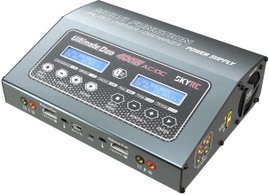 SKYRC D400 Modell multifunkciós töltő 20 A LiPolimer, LiFePO, Lítiumion, NiMH, NiCd, Ólom