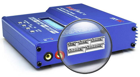 SKYRC B6AC V2 Modell multifunkciós töltő 6 A LiPolimer, LiFePO, Lítiumion, NiMH, NiCd, Ólom 2. kép
