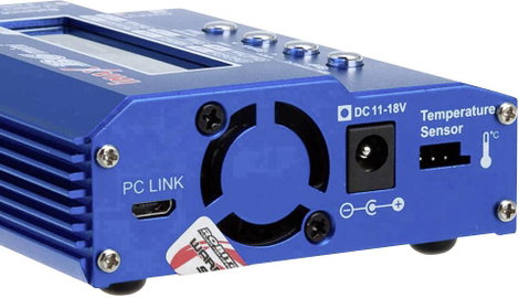 SKYRC B6 Mini Modell multifunkciós töltő 6 A LiPolimer, LiFePO, Lítiumion, NiMH, NiCd, Ólom 11. kép