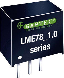 Gaptec 10070826 DC/DC feszültségváltó, nyák 24 V/DC 15 V/DC 1 A 15 W Kimenetek száma: 1 x Tartalom, 