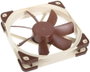 Noctua NF-S12A ULN Számítógépház ventilátor Barna, Bézs (Sz x Ma x Mé) 120 x 120 x 25 mm 3. bélyegkép