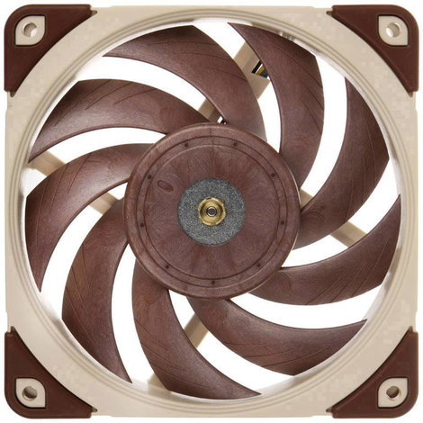 Noctua NF-A12x25 PWM Számítógépház ventilátor Barna, Bézs (Sz x Ma x Mé) 120 x 120 x 25 mm