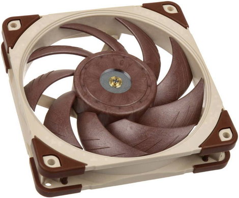 Noctua NF-A12x25 PWM Számítógépház ventilátor Barna, Bézs (Sz x Ma x Mé) 120 x 120 x 25 mm 3. kép