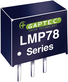Gaptec 10070273 DC/DC feszültségváltó, nyák 24 V/DC 5 V/DC 1.5 A 7.5 W Kimenetek száma: 1 x Tartalom