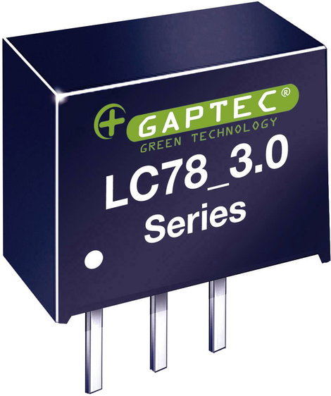 Gaptec 10020074 DC/DC feszültségváltó, nyák 12 V/DC 5 V/DC 3 A 15 W Kimenetek száma: 1 x Tartalom, t