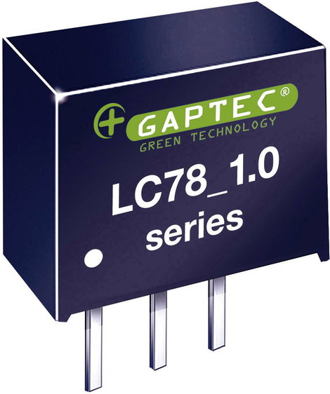 Gaptec 10020557 DC/DC feszültségváltó, nyák 24 V/DC 5 V/DC 1 A 5 W Kimenetek száma: 1 x Tartalom, ta