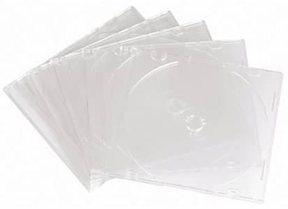 Hama CD tok, slim 00011521 1 CD/DVD/Blu-Ray Átlátszó Polisztirol 20 db 3. kép