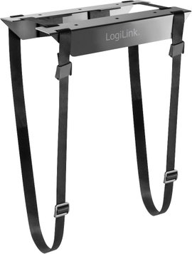 LogiLink EO0009 EO0009 Számítógép tartó Asztal alatt Fekete Terhelhetőség: 10 kg