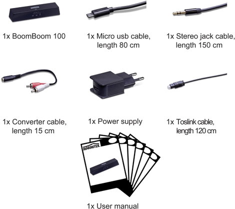 Marmitek BoomBoom 100 Bluetooth zene vevő készlet Bluetooth verzió: 4.1 15 m AptX technológia 2. kép