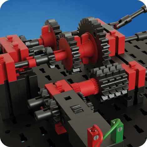 fischertechnik 536622 PROFI Mechanic & Static 2 Építőkészlet 9 éves kortól 17. kép