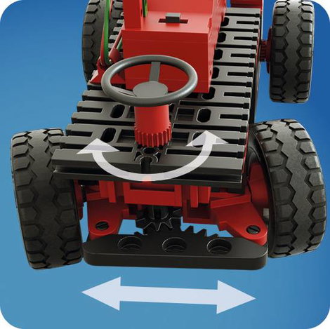 fischertechnik 536622 PROFI Mechanic & Static 2 Építőkészlet 9 éves kortól 18. kép