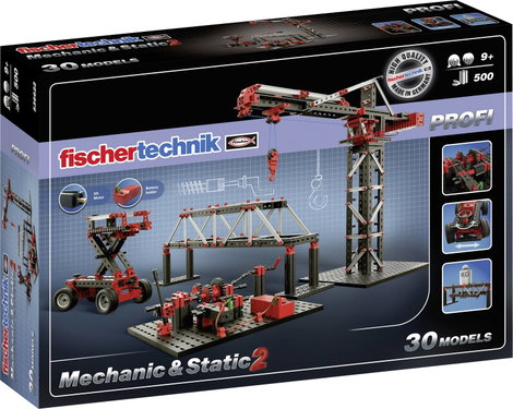 fischertechnik 536622 PROFI Mechanic & Static 2 Építőkészlet 9 éves kortól