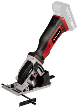 Akkus mini kézi körfűrész 89 mm, akku és töltő nélkül, vágótárcsával, 18 V, Einhell TE-CS 18/89 Li -